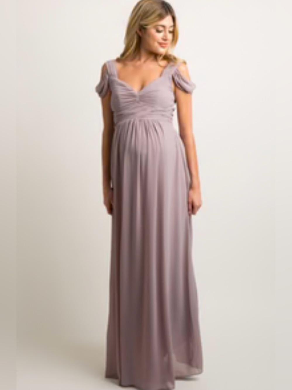Pinkblush Formal Maternity Dress